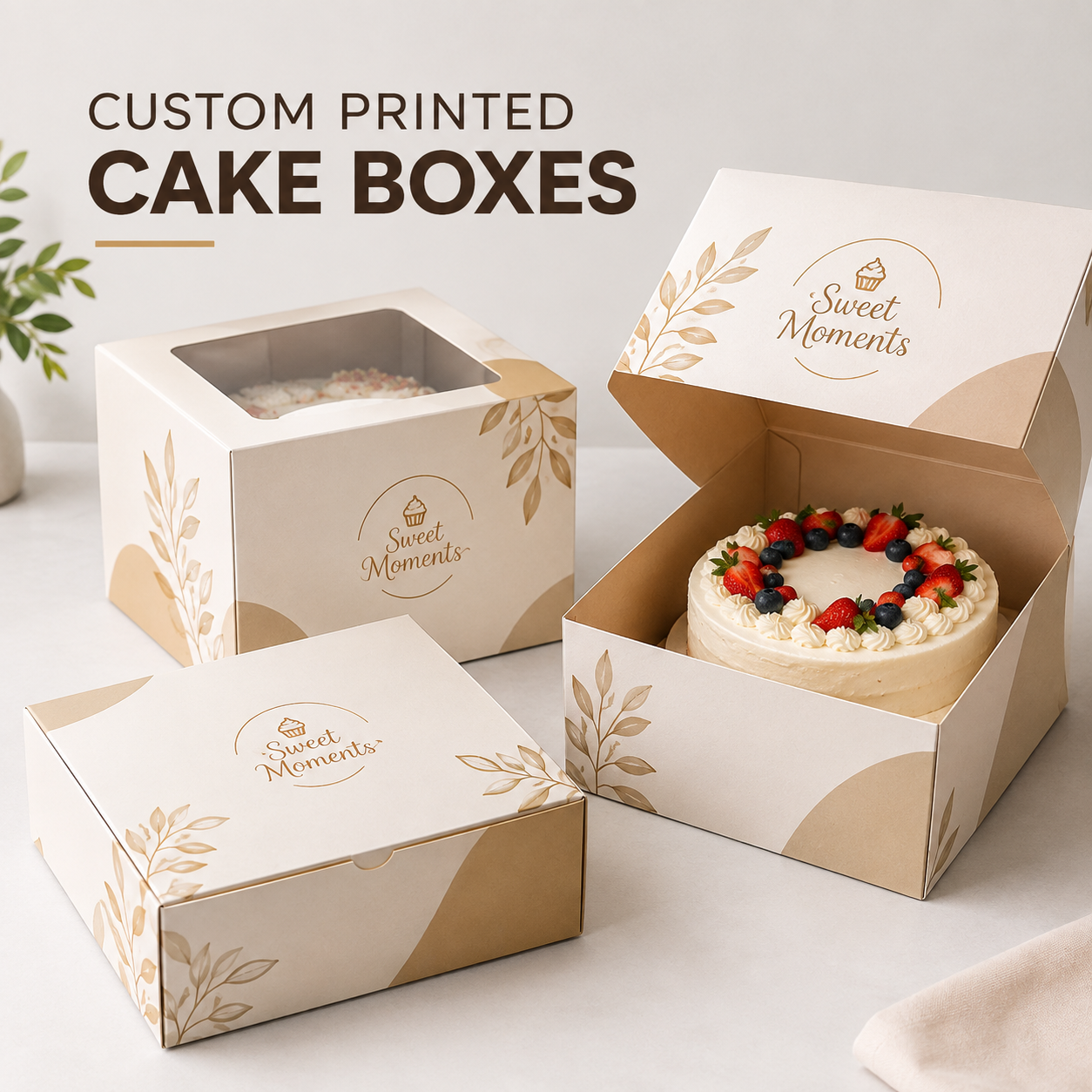 Custom Printed Cake Boxes That Make Every Cake Stand Out